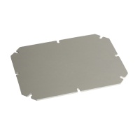 Schneider Electric Mounting Plate; for 9.5" x 7.6" enclosures; galvanized steel